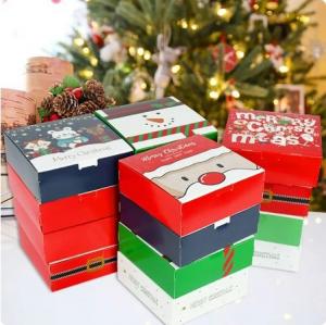 China Christmas Decoration Chocolate Candy Gift Packaging Boxes Ideal for Your Holiday Gifts wholesale