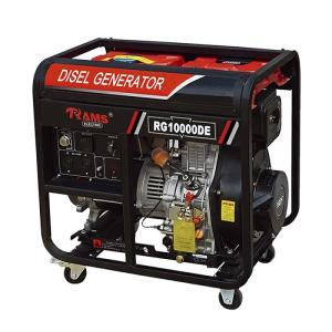 China 60HZ 7kw Portable Diesel Power Generator 8500 rated watts 15 HP engine on sale