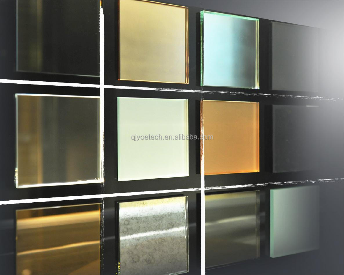 Edge pencil edge Silver Glass Mirror Graphic Design Solution for Magnifying Bathroom