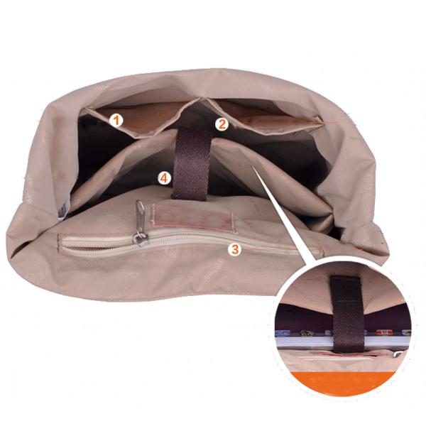 Washable Women And Mens Shoulder Bags Canvas Fashion Backpack Large Capacity