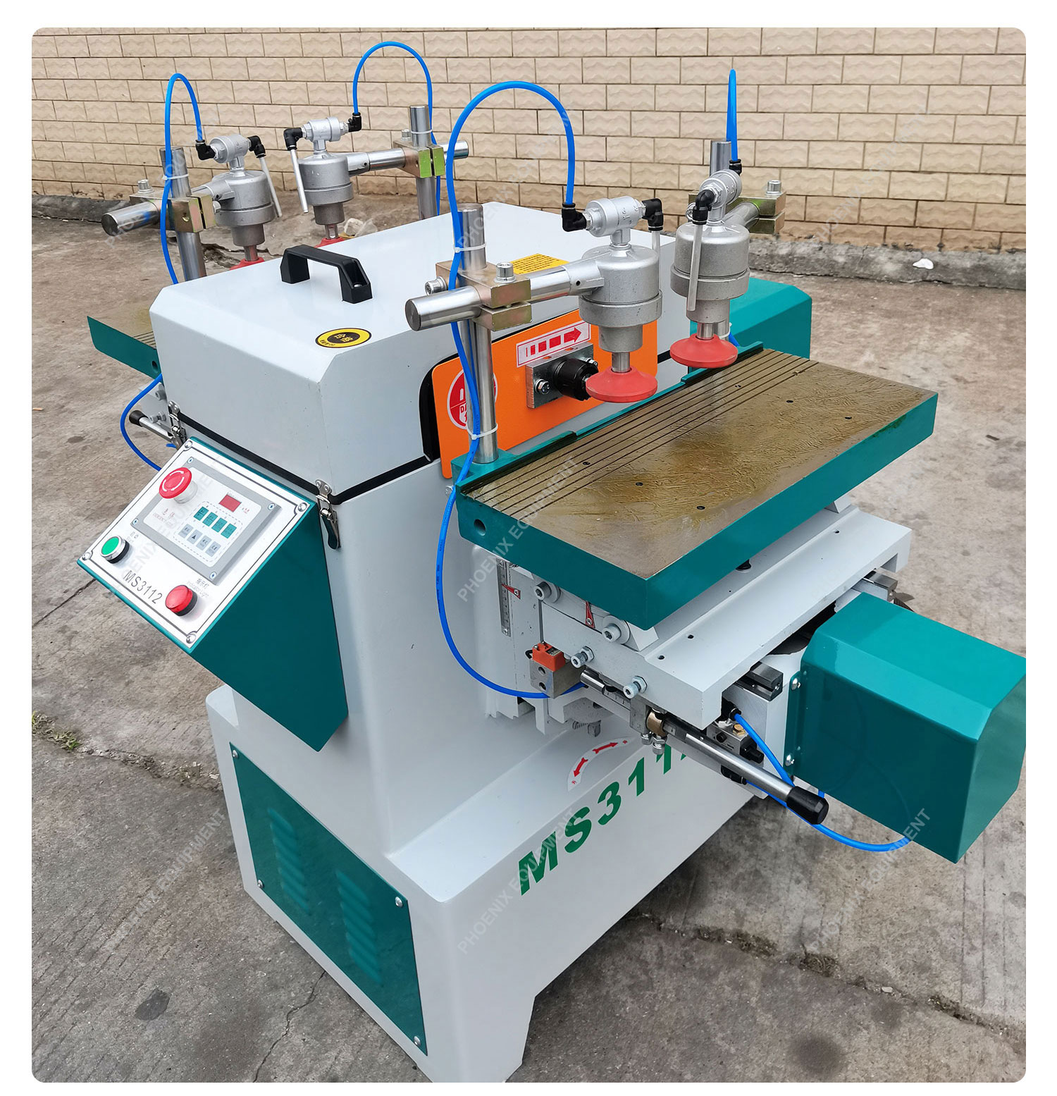 MS3112 Woodworking CNC Automatic Double End Sofa Table and Chair Leg Tenoning Machine
