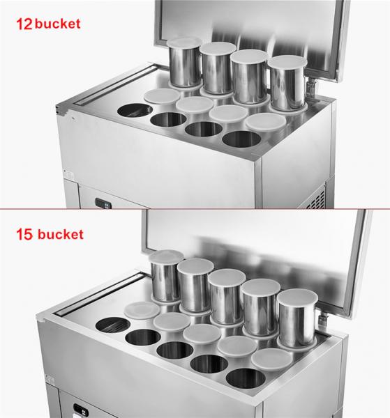 Outlet Commercial Catering Equipment Cylindrical Ice Block Freezing Machine