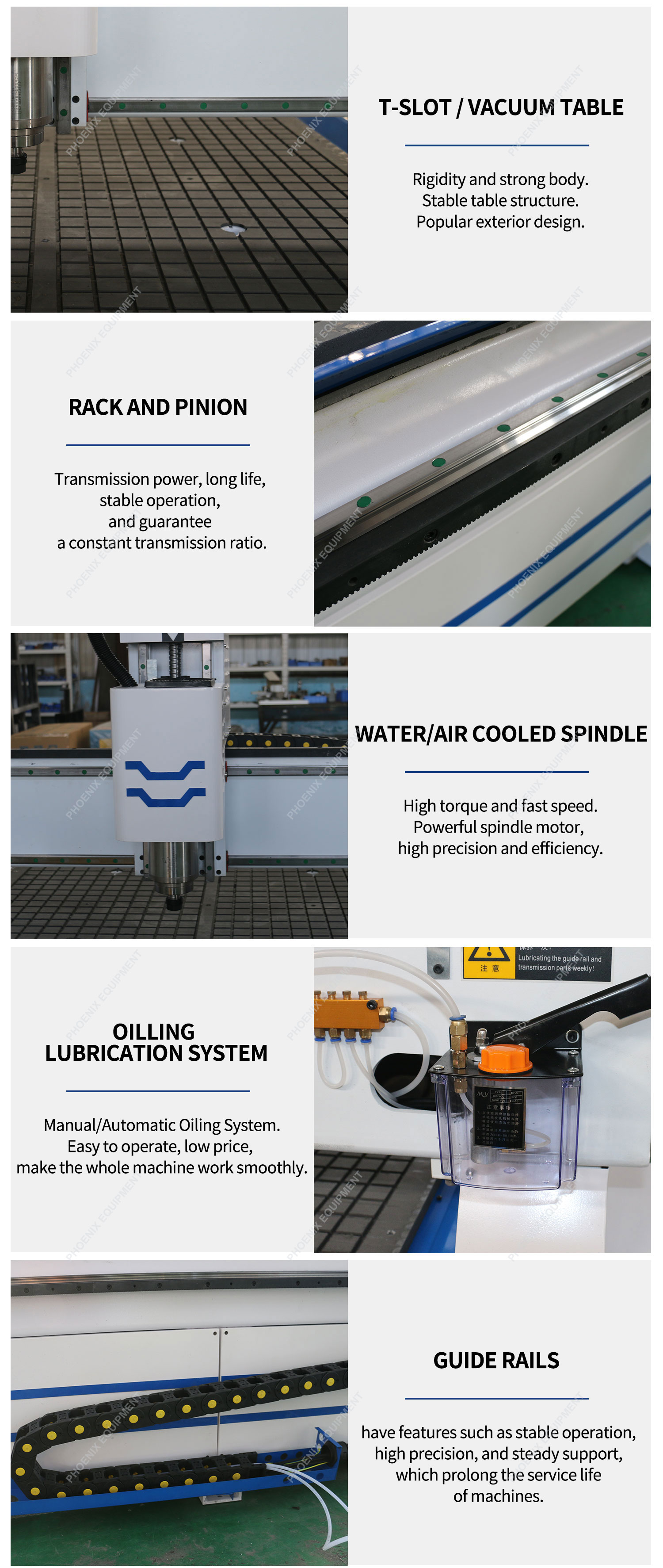 PM1325 CNC Woodworking Advertising Carving Machine with 0.02mm Positioning Accuracy