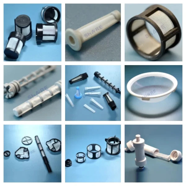 3um Customized Injection Molded Plastic Filters For Home Appliance