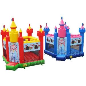 China Inflatable Princess Bounce House For Amusement Park / Leisure Center wholesale