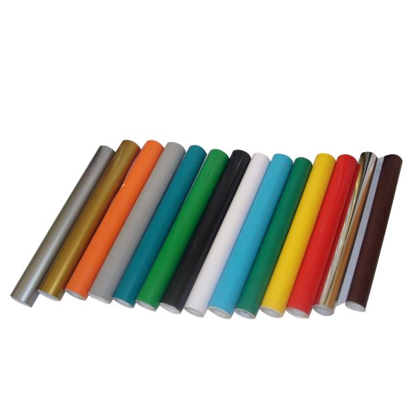 Weather Resistant 1.22x50m Multi Color Vinyl Stickers For Cutting Plotter