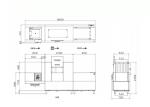 Electric 3000mm 380V Commercial Kitchen Dishwasher
