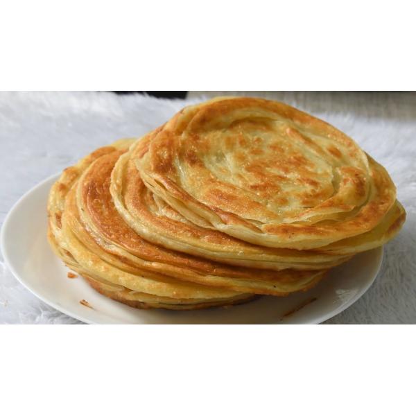 Automatic Flaky Layered Roti Canai Pakistani Flatbread Chapati Making Machine