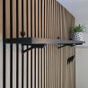 Buy cheap Vertical Acoustic Wood Slats Panel Acoustic Timber Board For Wall Decoration from wholesalers
