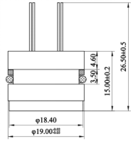 Small Size I2C Pressure Transducer Process Control Long Service Life