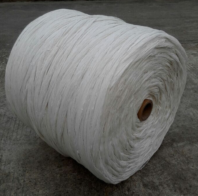 Polypropylene (PP) Fibre and Filler Cord Flame Retardant 45KD PP Fibrillated Yarn pp split yarn For Cable Filler