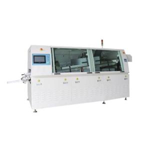 China Dual Waves SMT Wave Soldering Oven Automatic With Touch Screen PLC Control wholesale