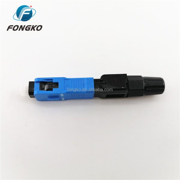 SC UPC to SC APC Fiber Fast Connector Quick Field Installable Connector