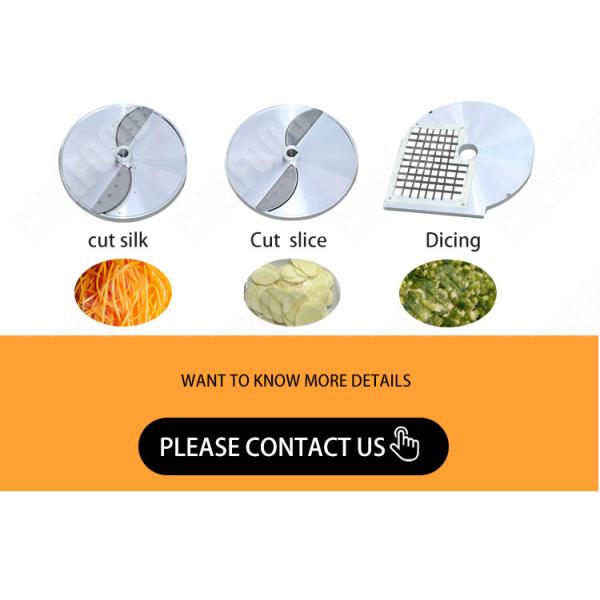 Adjustable Multi Function Dicing Vegetable Cutting Equipment