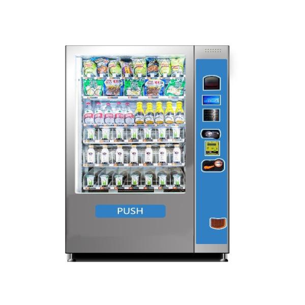 Quality Mouth Open Food / Drink / Snack Tobacco Vending Machine With Doorbell for sale