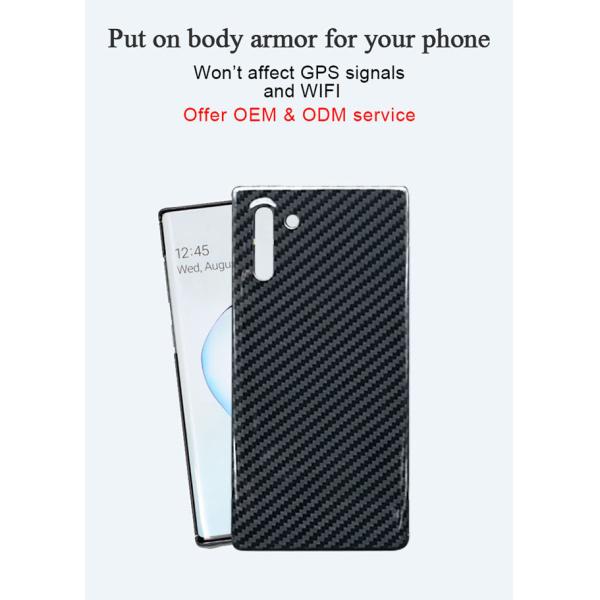 Non Conductive Aramid Fiber Samsung Note 10 Protective Case