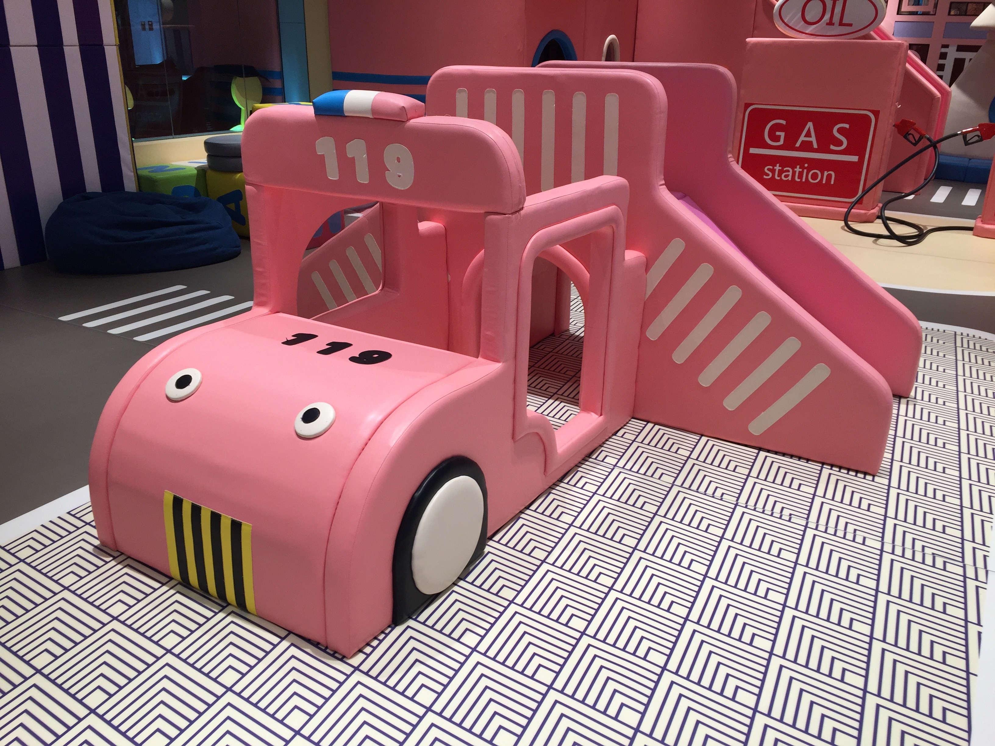 Small Toddler Playground Soft Play Indoor Playground Equipment Foam Blocks