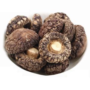 China Brown Dehydrated Flat Shiitake Mushroom With Intense Mushroomy Aroma wholesale