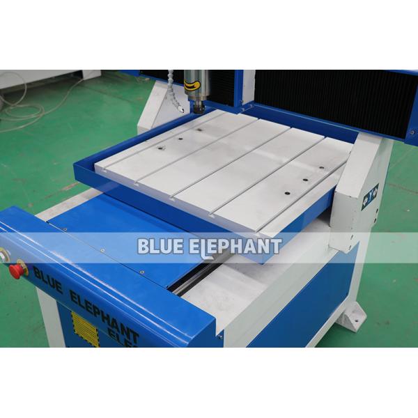ELECNC- 6060 Mini Advertising CNC Router with Moving Table for Carving Plywood