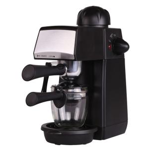 Household Steam Coffee Machines 870W With SS Decoration Plate