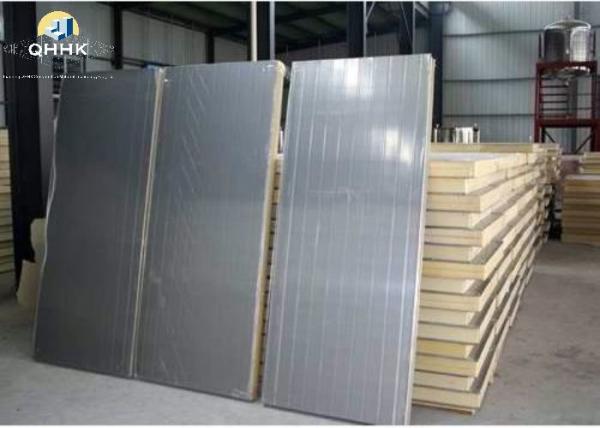Quality Fireproof Sandwich Panel , Insulated Metal Wall Panels For Construction Projects for sale
