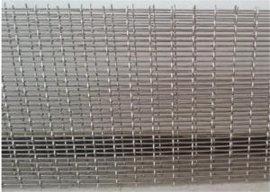 Stone Filter Ss302 2.2m Width Galvanized Crimped Wire Mesh
