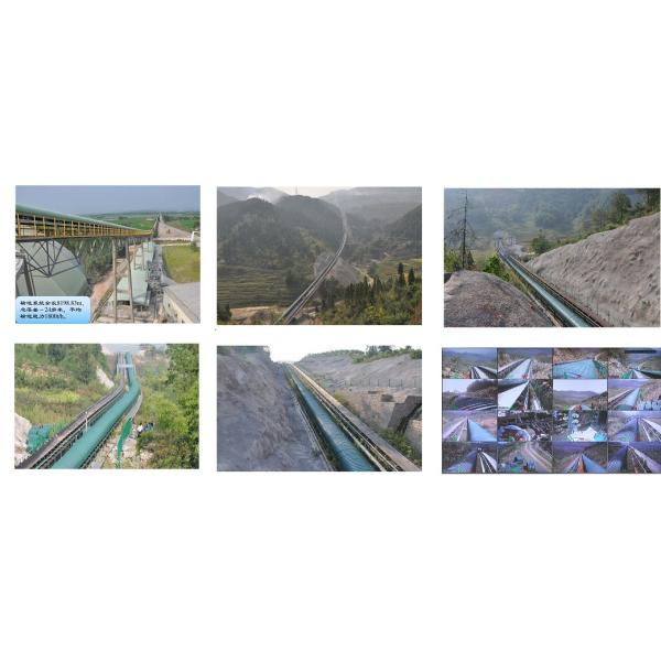 Vehicle Truck Loading Transfer Belt Conveyor 3000 TPH Inclined Container Mining Quarry