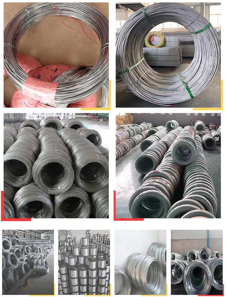 Bright Ss201 304 Ss Steel Wire 20mm Aisi Stainless Steel Bendable Wire