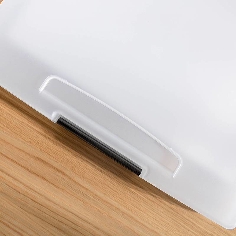Durable Portable Clipboard Storage Box Case For A4 Document Office Filing Boxes