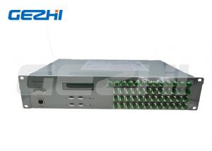 China High Stability FSW 1x48 Fiber Optical Switch 19inch 2U Rackmount 1260~1650nm Single Mode wholesale