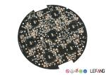 1 Layer / Double Layer Round PCB Board , Led Lights Copper Circuit Board