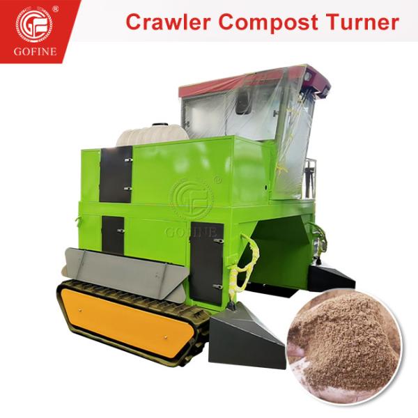Quality Crawler Compost Turner For Making Nutrient Organic Fertilizer for sale