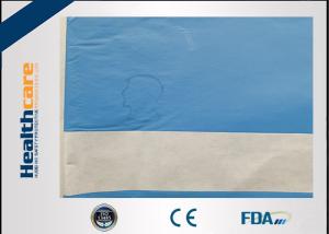 China Latex Free Disposable Surgical Drapes Nonwoven Single Plain Sterile Drape For Neurology wholesale