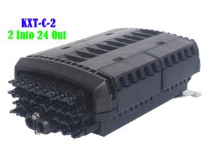 China Multicore Splice Wall Mount Fiber Enclosure Overhead Drop Cable Anti Rusting wholesale