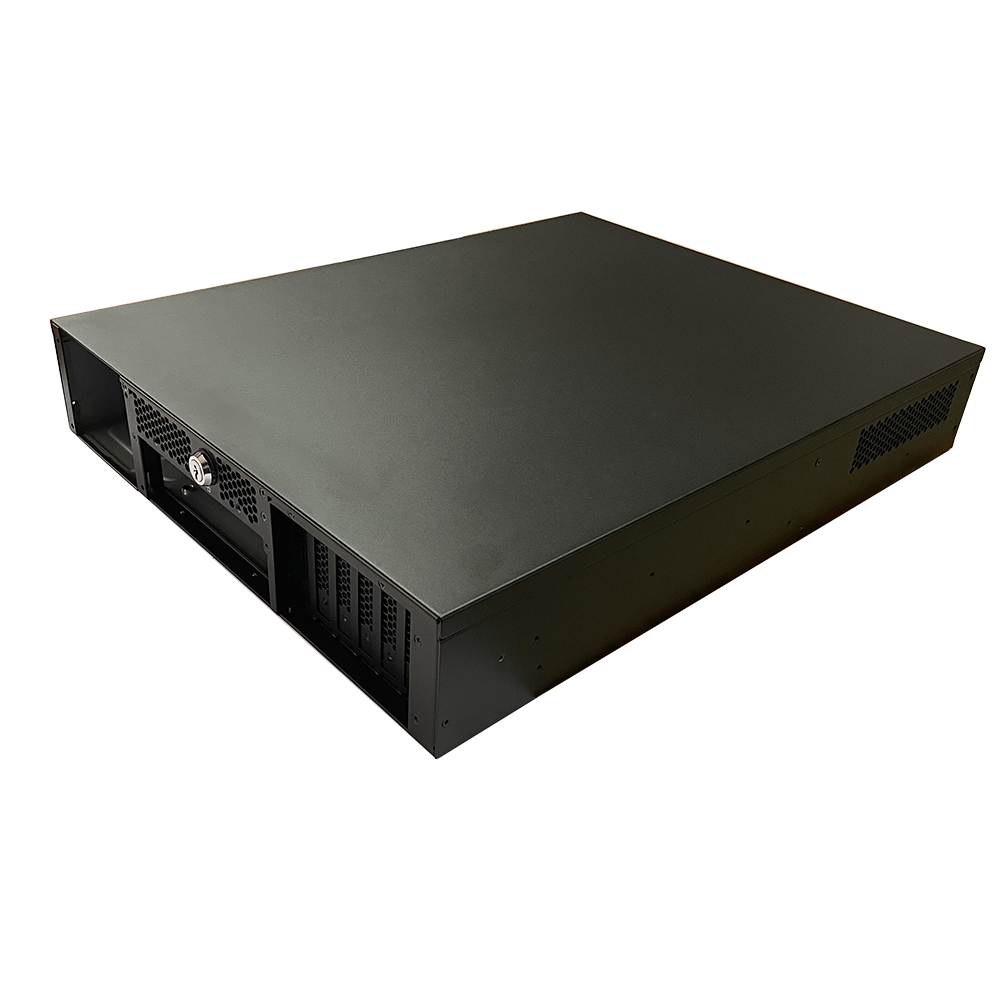 Physical Rack Mount Quiet Custom Server Chassis 2U Rack Mount Computer Case 2U