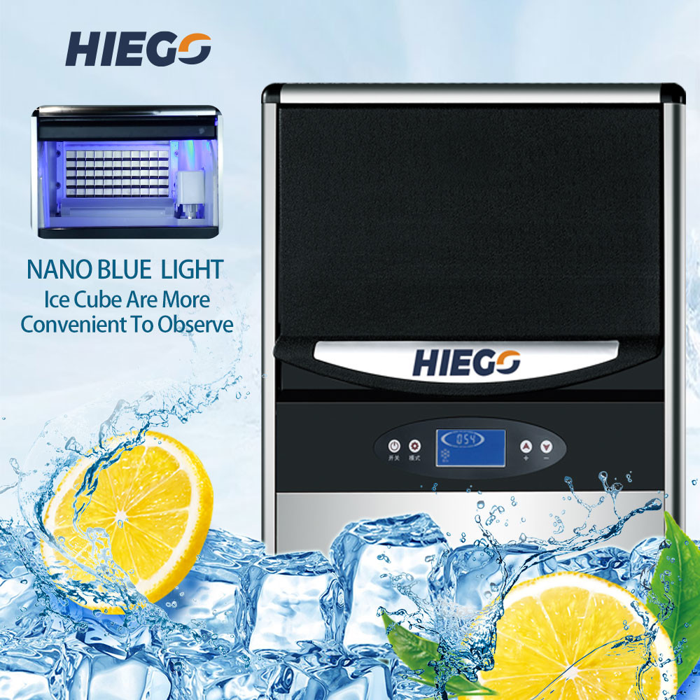 40kg/24Hrs Ice Cube Maker Machine Self-Inspection Small Ice Machine For Home Bar