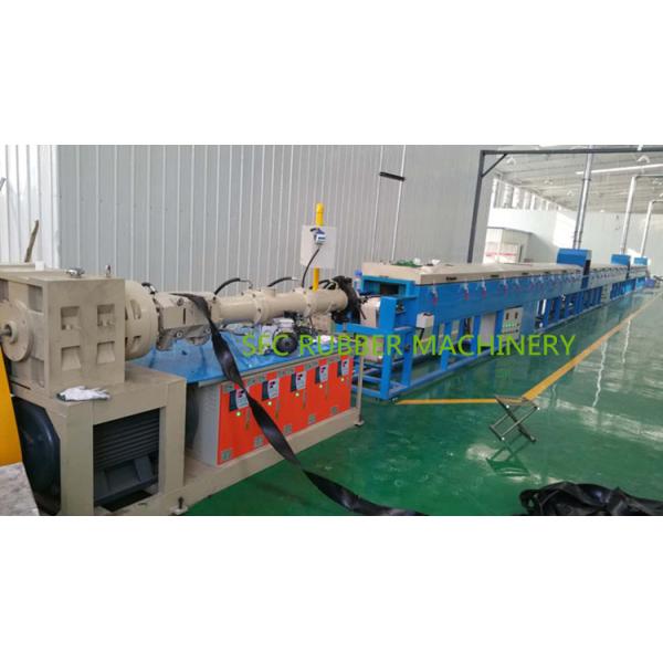 Horizontal Cold Feed Rubber Extruder Machine