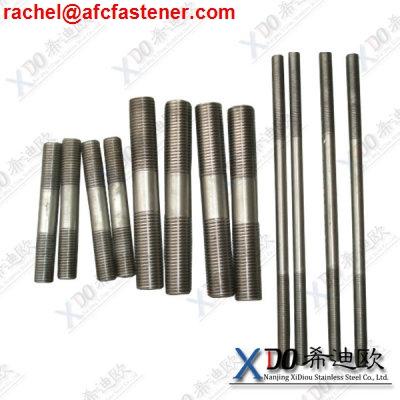 Quality Monel400 metric thread stud bolts for sale