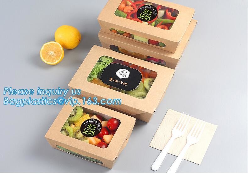 kraft paper sandwich box with window ,triangle sandwich box for packaging,Cardboard Box With Clear Window Burger Sandwic