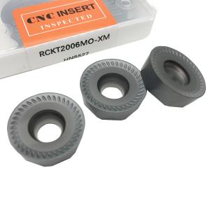 Tungsten Hardened Carbide Milling Insert RCKT1606MO 2006MO For CNC Cutting tool