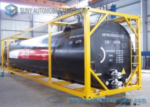 China Transportation 40FT Bitumen / Asphalt Tanker Trailer With Self Discharge wholesale