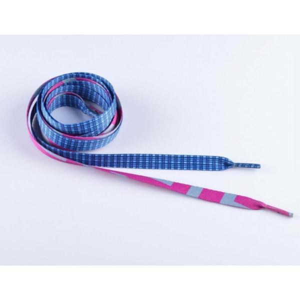 Reflective Multi Colored Shoe Laces For Basketball Player / Sportsman