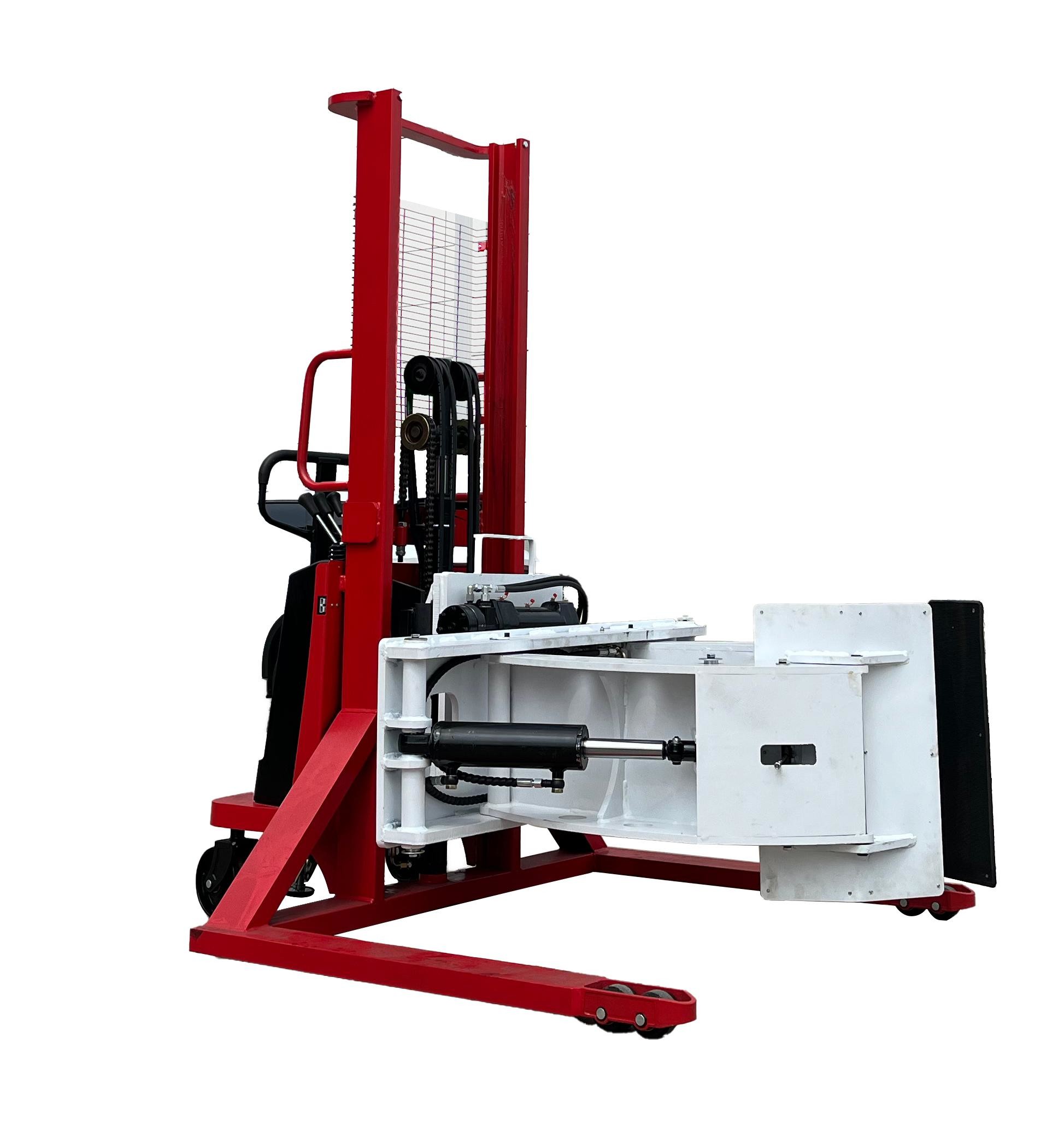 Paper Roll Semi Electric Stacker Good Durability Durable Materials User Friendly Operation