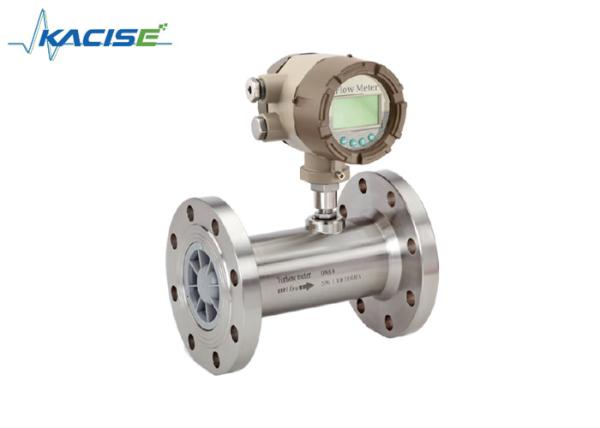 Quality KXTUF Flanged Type Digital Diesel Fuel Liquid Water Turbine Flow Meter High Accuracy 4-20ma Output for sale