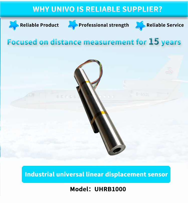 UNIVO UHRB1000Y Linear Position Sensor for Precise Distance Measurement in Industry