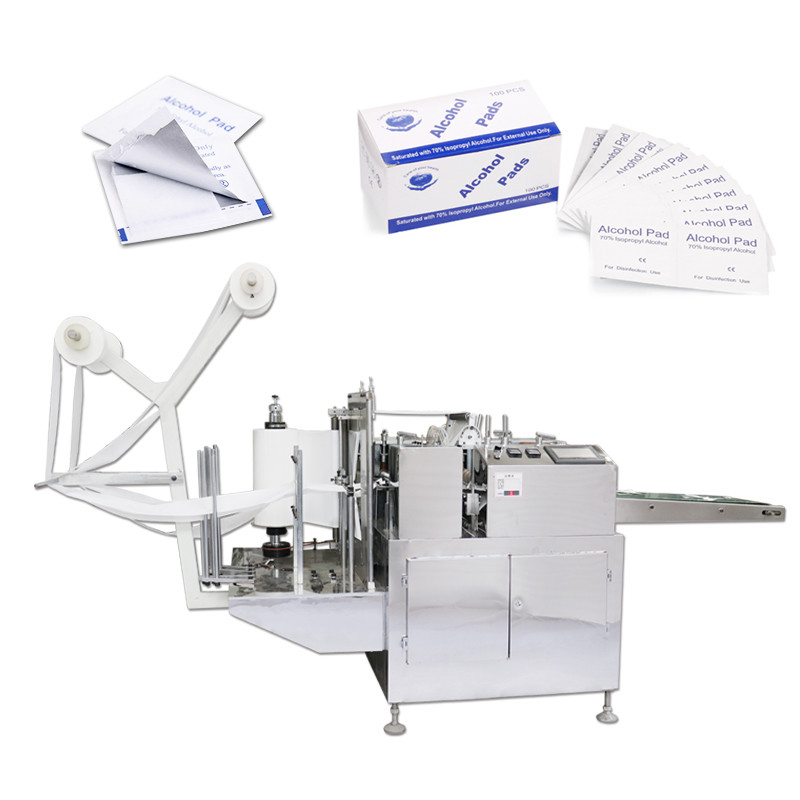 Large Adjustable Sanitary Napkin Packaging Machine Cotton Sheet