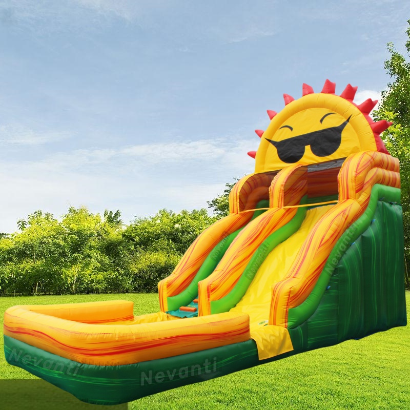 Customized Digital Printing Bouncy Castle Waterslide for Outdoor Fun and Parties