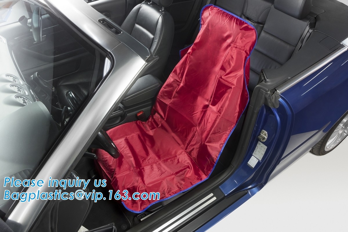 customized plastic car seat cover fit for all seats, Custom Car Seat Cover Package Disposable PE Plastic, limited, ltd,