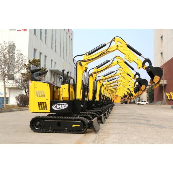 Greenhouse Small Digger Electric Mini Excavators Home Excavation Machine With Cab
