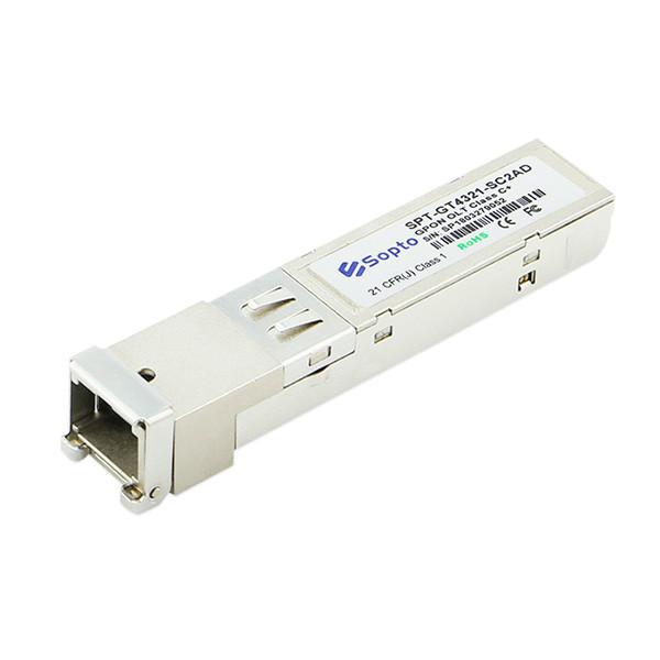 Quality Simplex SC Optical Transceiver Module 1.25G / 2.5G Single +3.3 Power Supply for sale